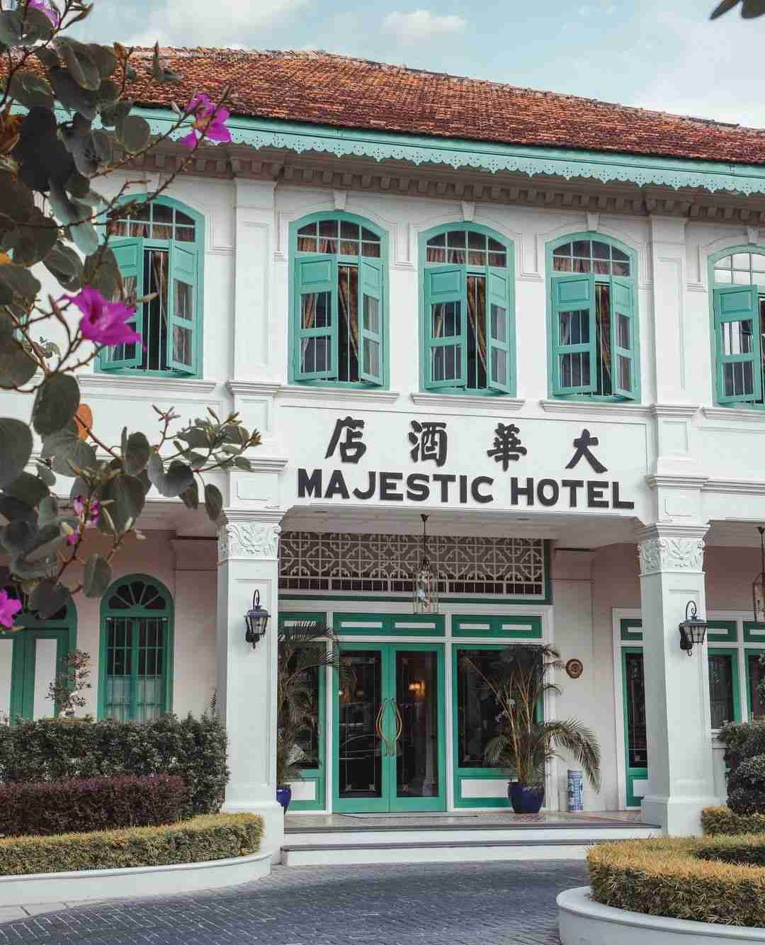 The Majestic Hotel Malacca Entrance