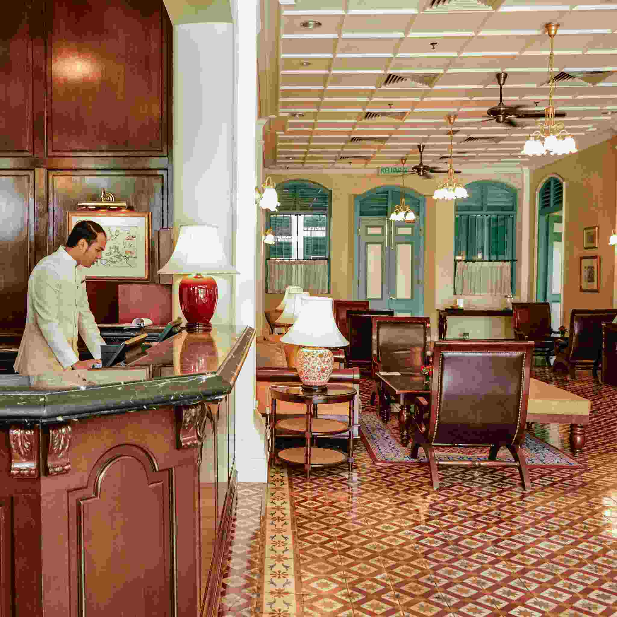 The Majestic Hotel Malacca lobby