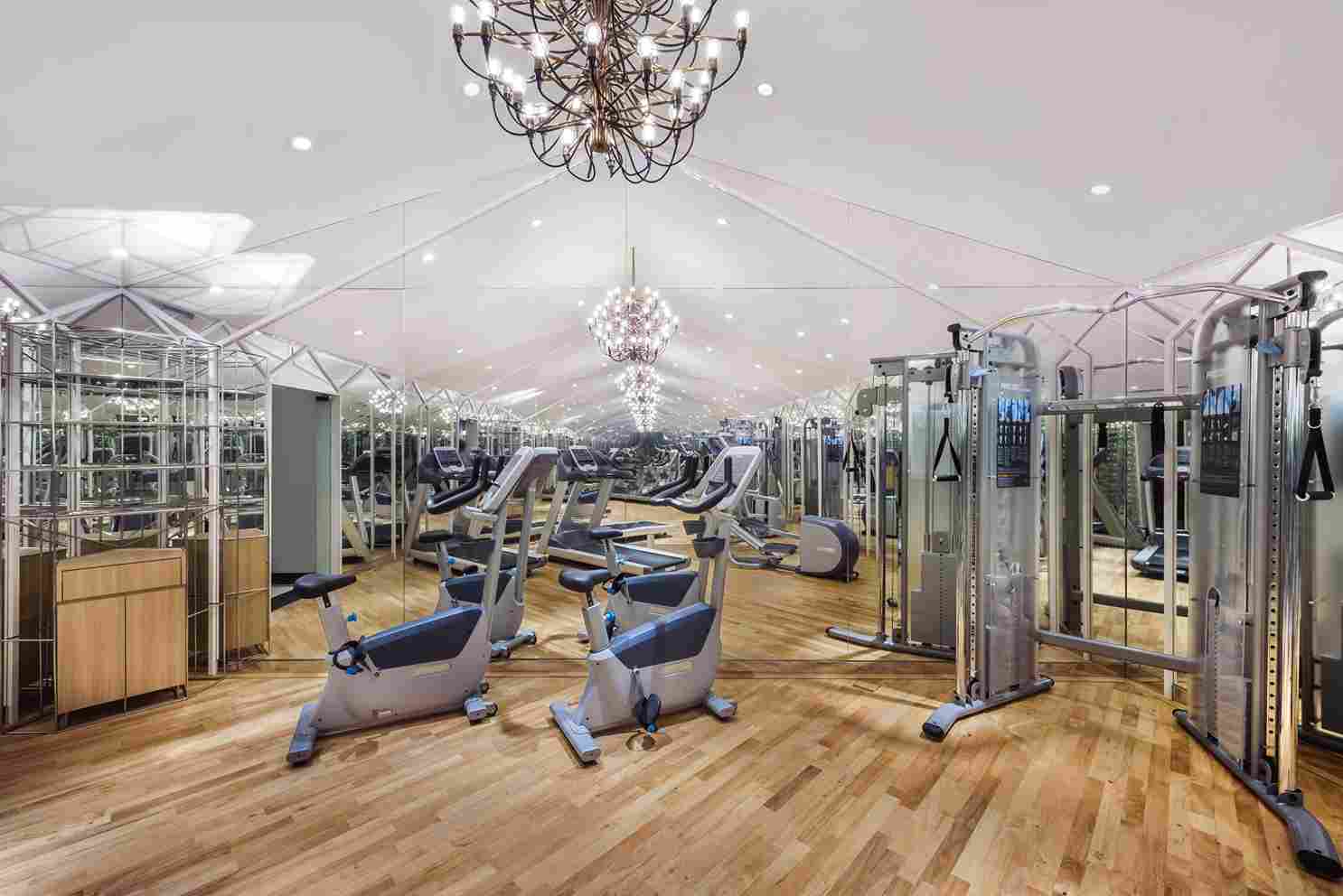 The Prestige Hotel fitness centre