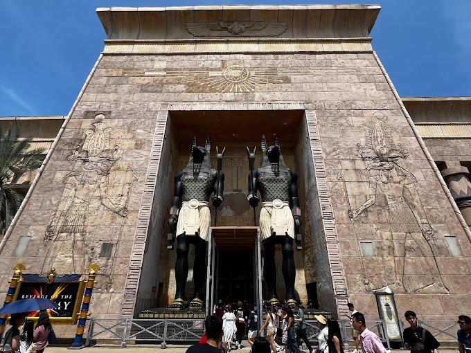 Ancient Egypt Revenge of the Mummy Universal Studio Singapore Rides